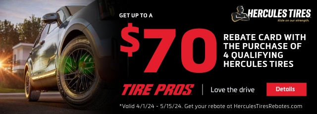 Tire Pros Hercules Spring Promotion